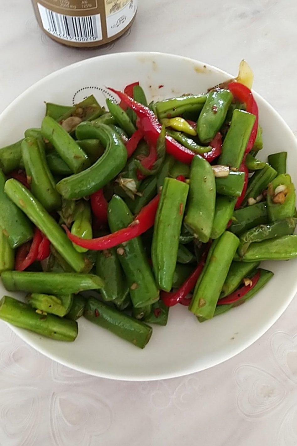 西红柿炒豆角