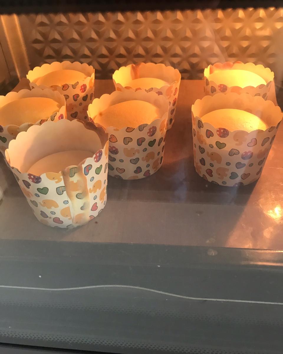 棉花纸杯蛋糕