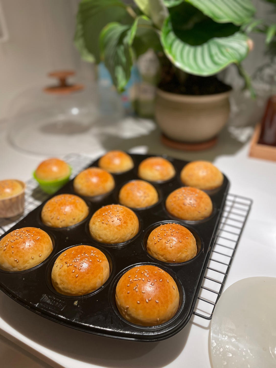 芝士包芯迷你汉堡