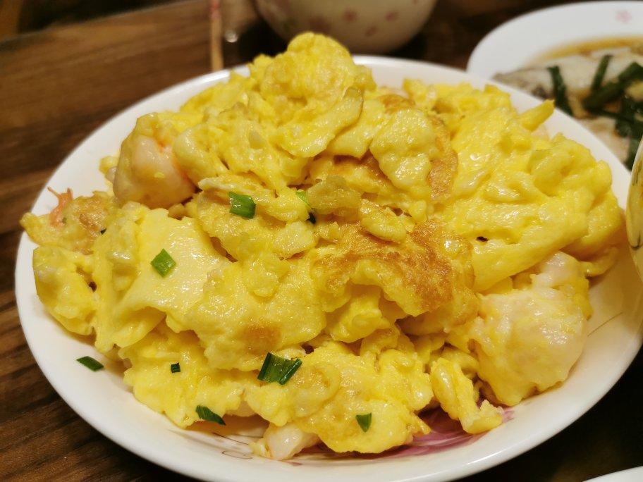 虾仁滑蛋