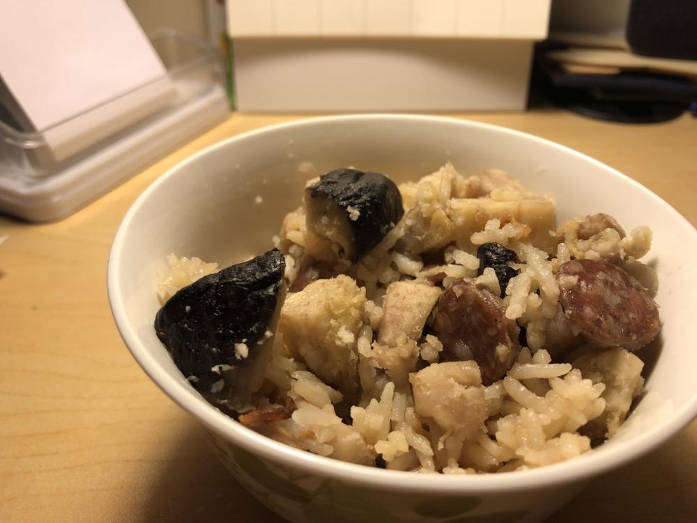 香菇芋头炊饭