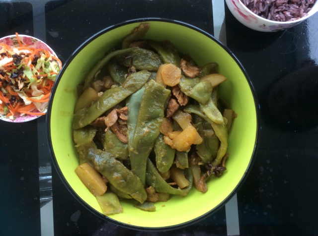 猪肉炖豆角