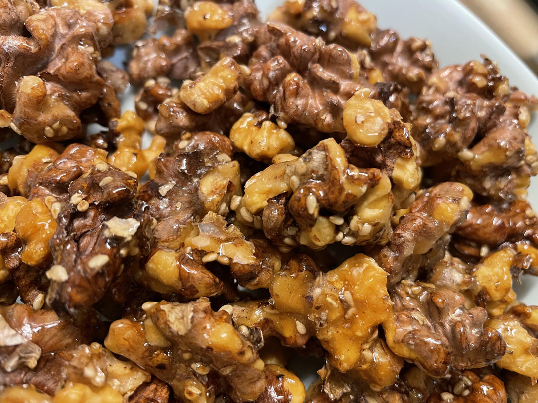 【琥珀核桃仁】冰糖无油不粘手