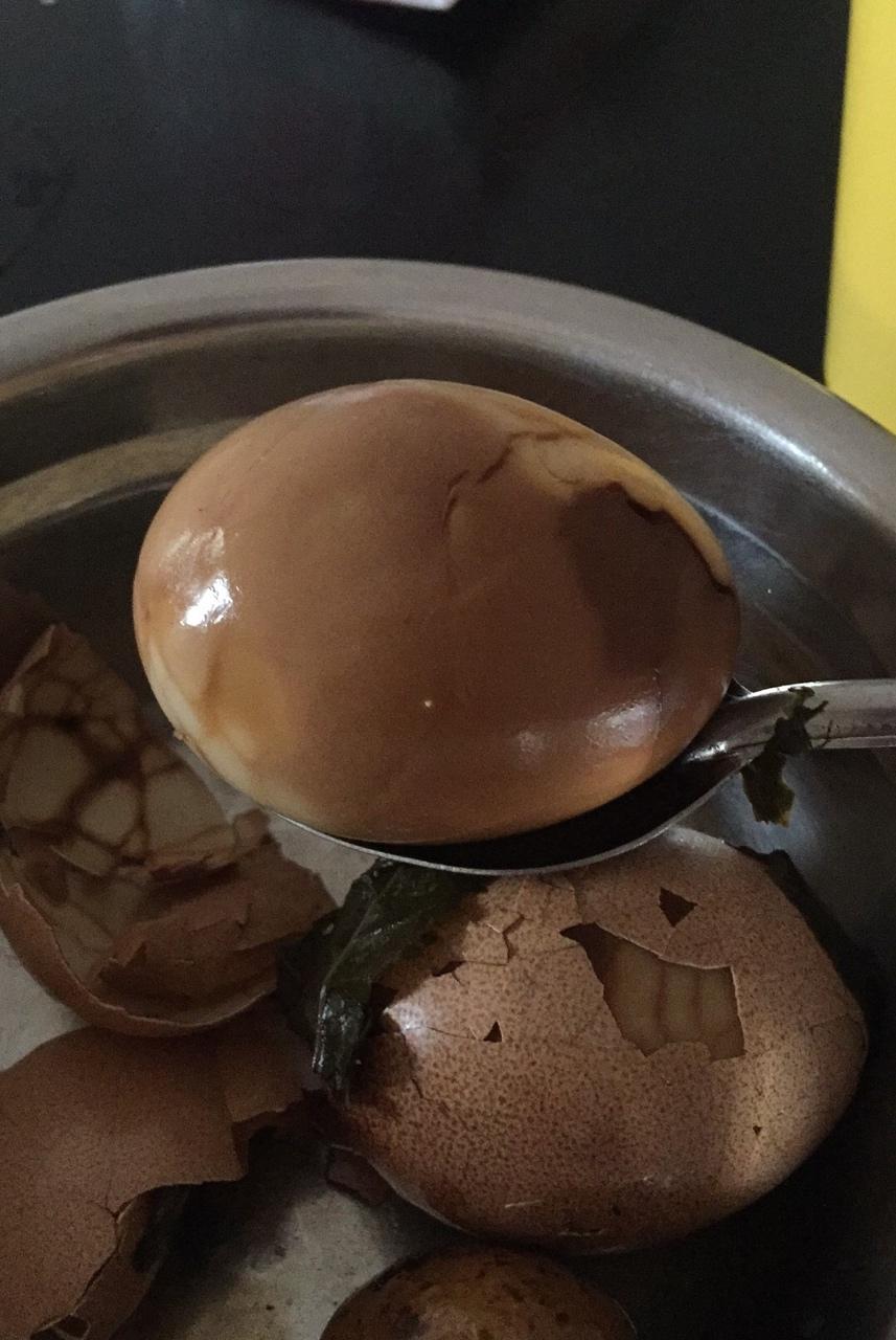 电饭煲煮五香茶叶蛋