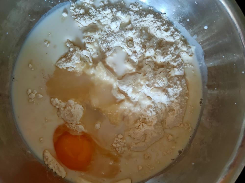 纯奶手撕吐司的做法 步骤1