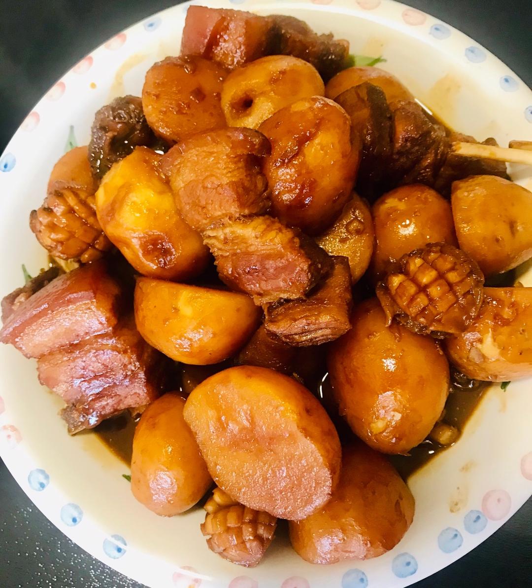 小鲍鱼红烧肉