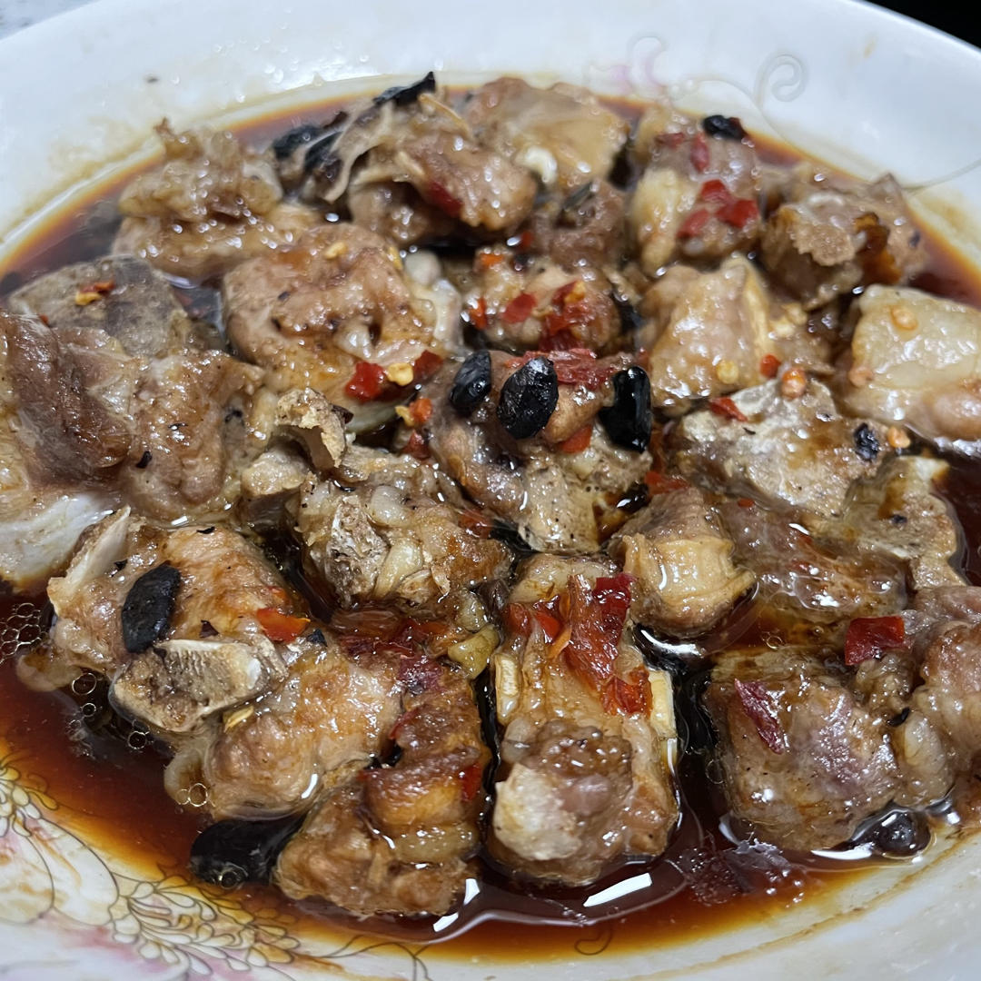 豆豉蒸排骨
