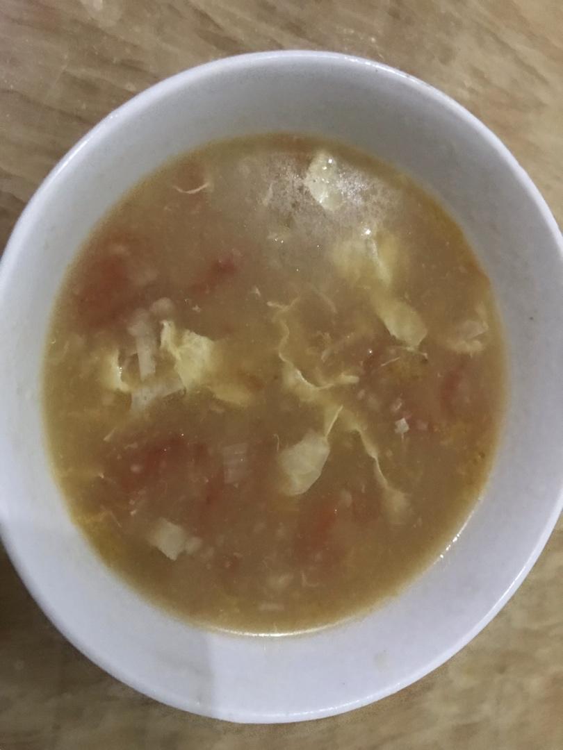 简单早餐-疙瘩汤