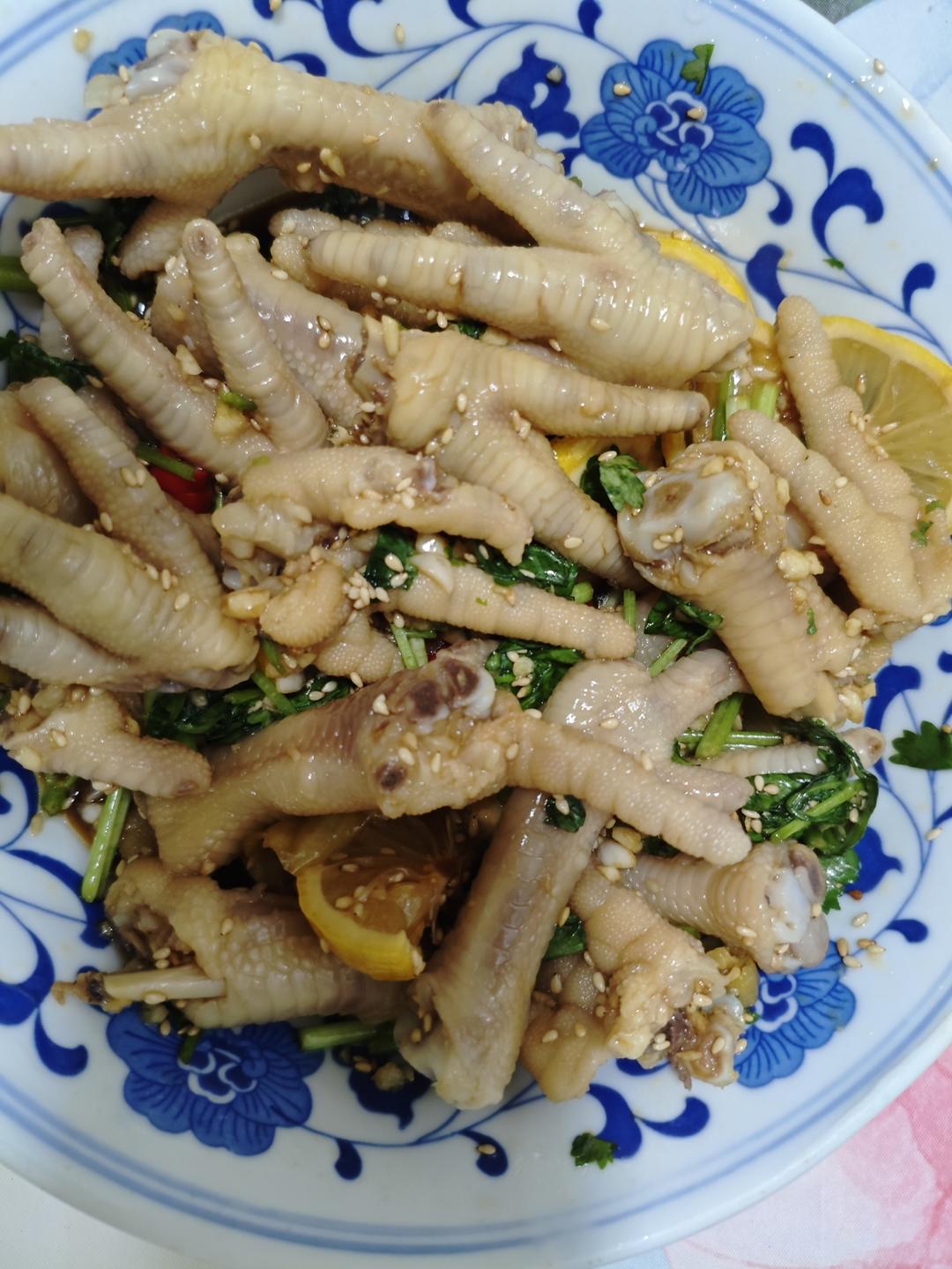 超级好吃的柠檬🍋酸辣泡鸡爪