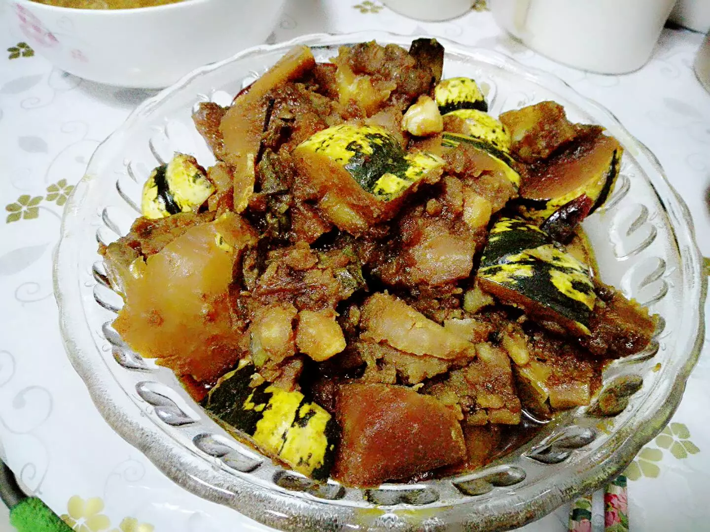 素食之南瓜炖土豆