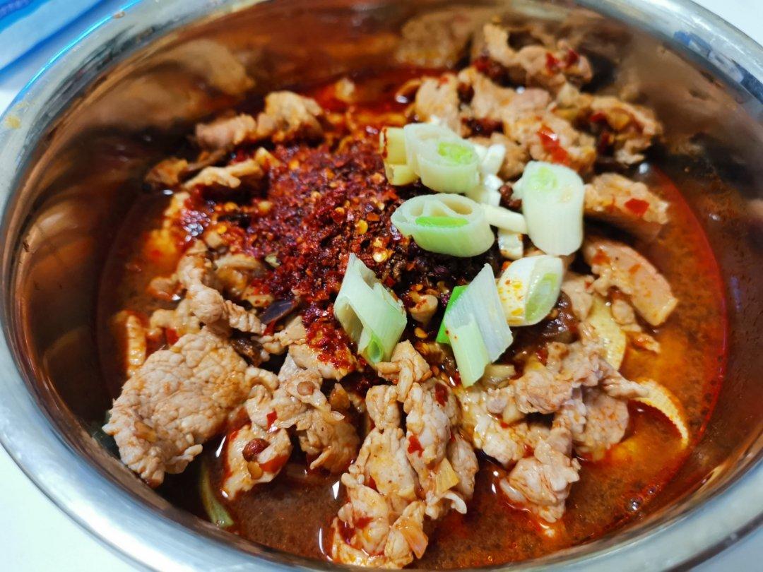 堂妈小厨——水煮肉片