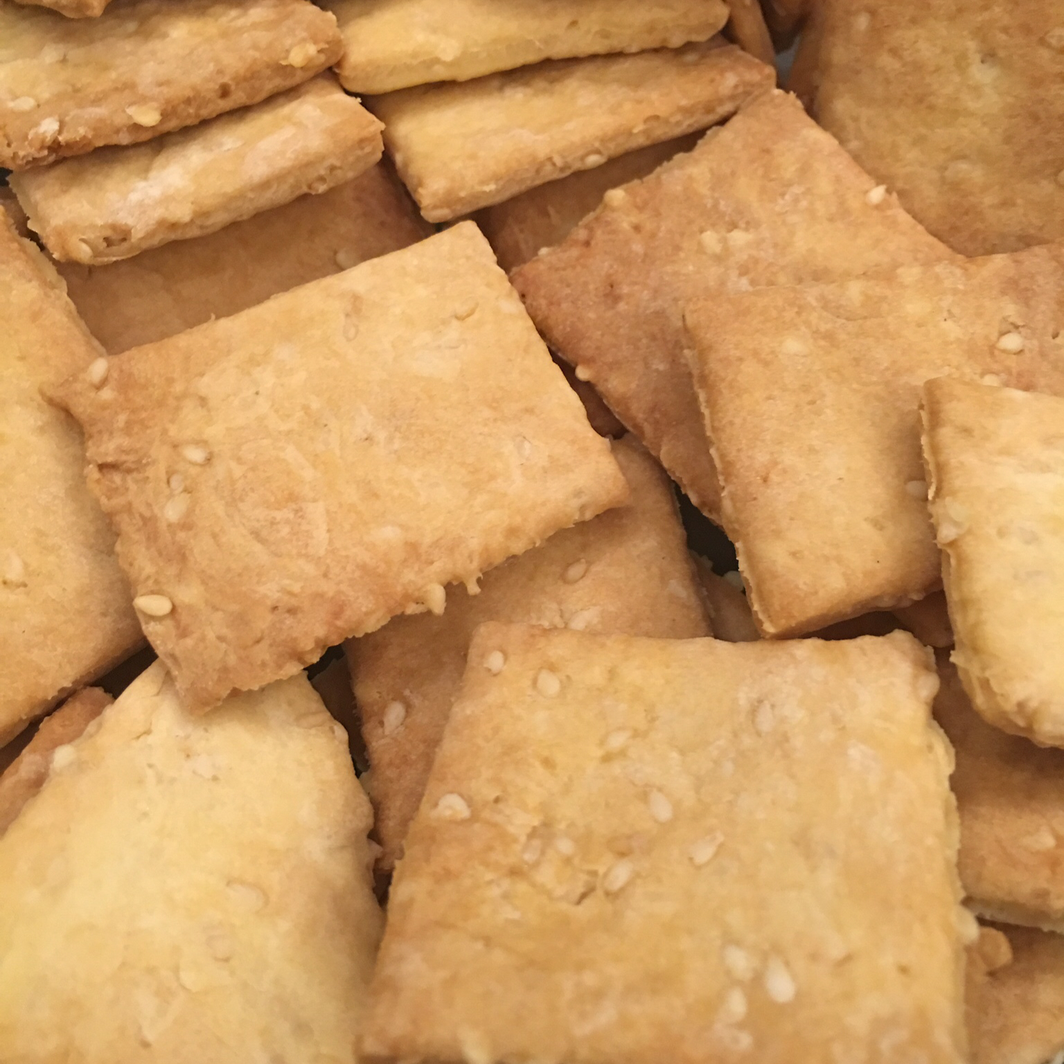 黑芝麻咸香饼干