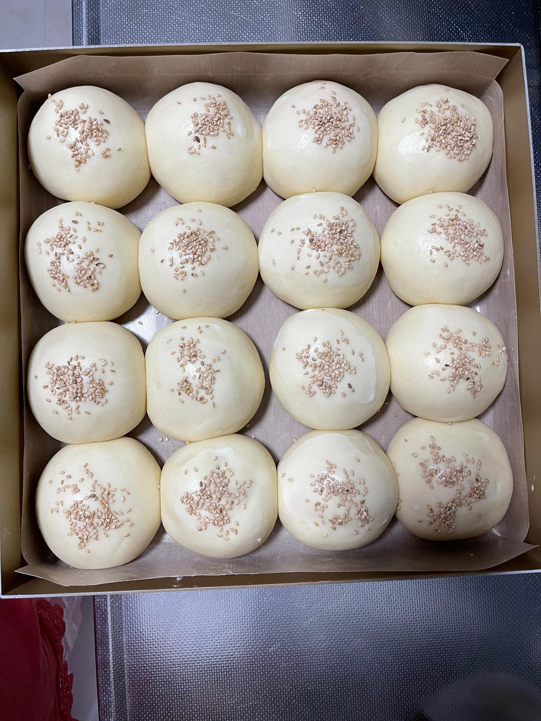 🥛超简单快手，柔软拉丝，一次发酵，牛奶小餐包