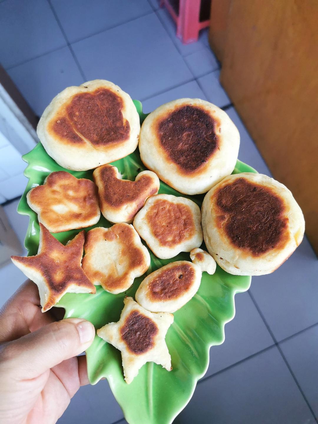 松软养胃的山药饼      （高营养低热量）