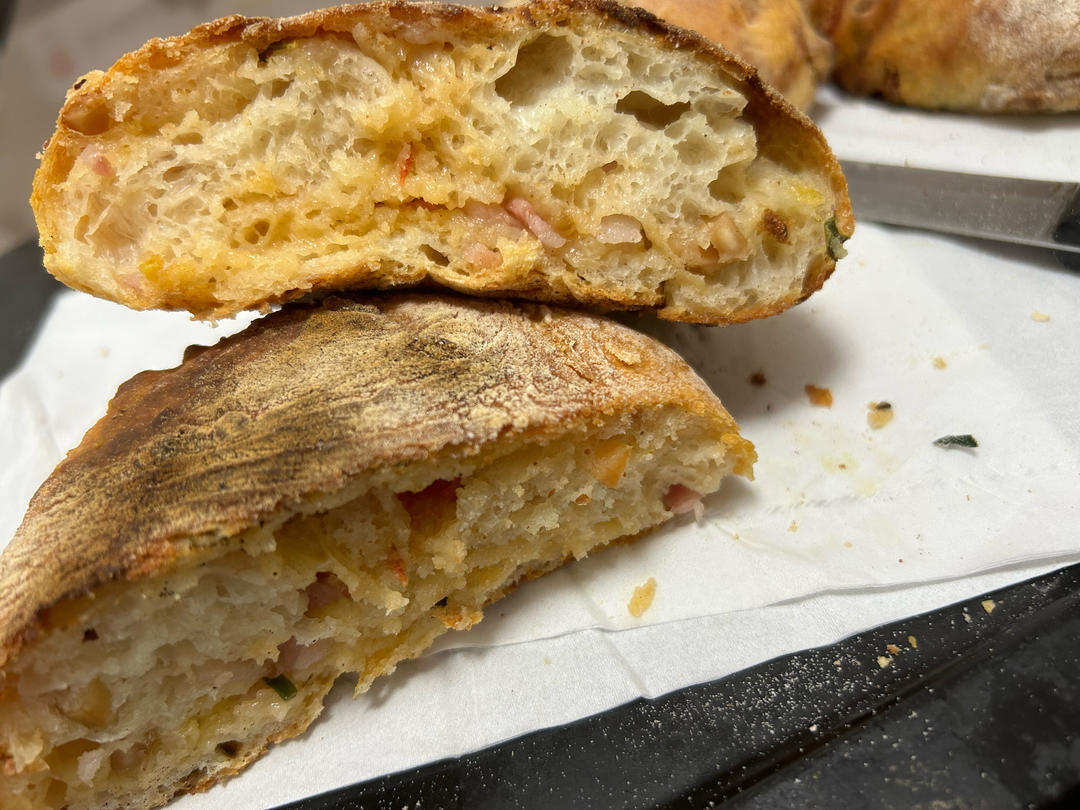 【ciabatta】家庭版恰巴塔，软乎乎的拖鞋面包