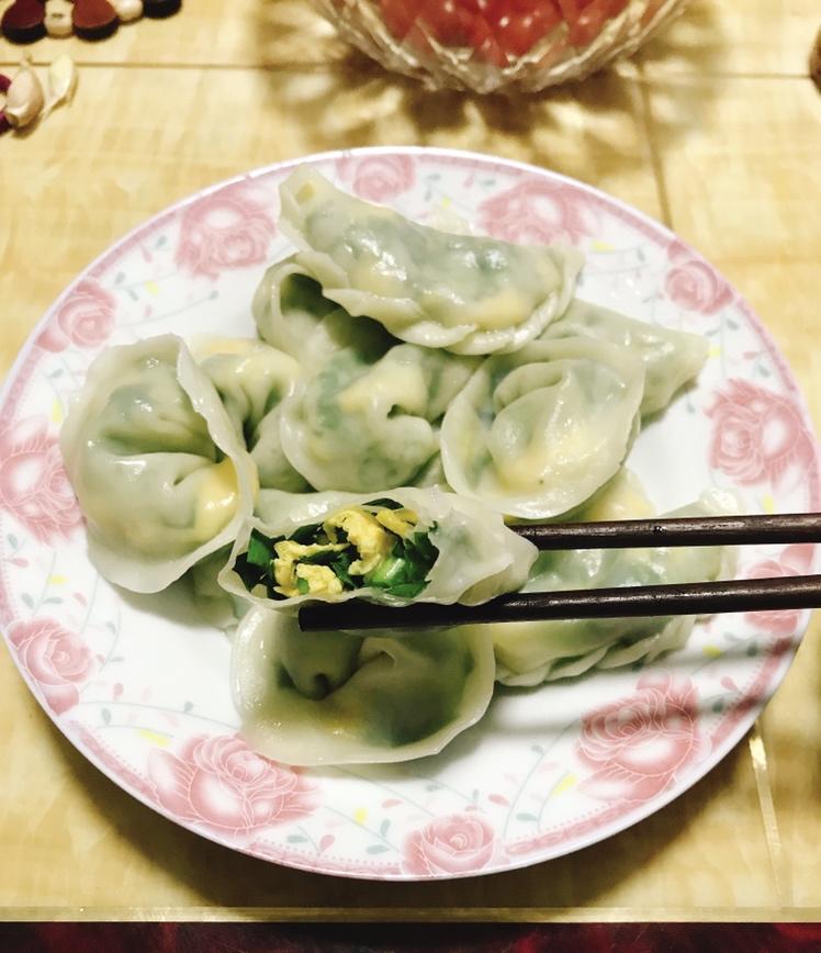 韭菜鸡蛋饺子