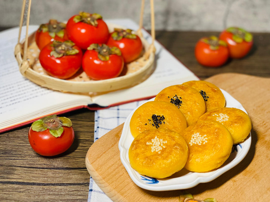 柿子糯米饼