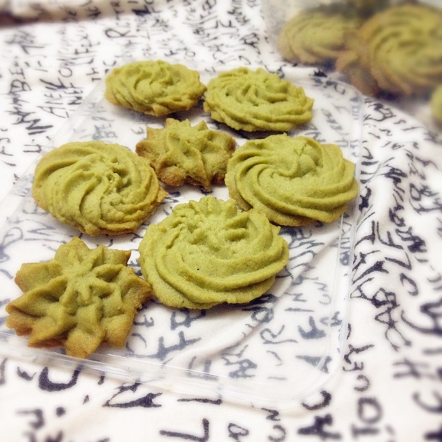 雨水节气点心-蜜茶望春曲奇