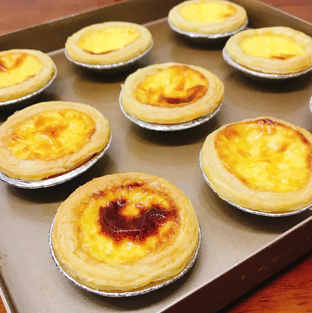 不加淡奶油蛋挞