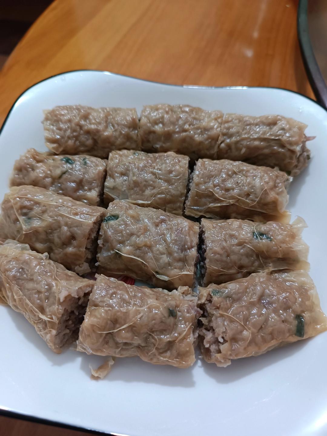 香酥腐竹卷（肉卷-香芋卷）