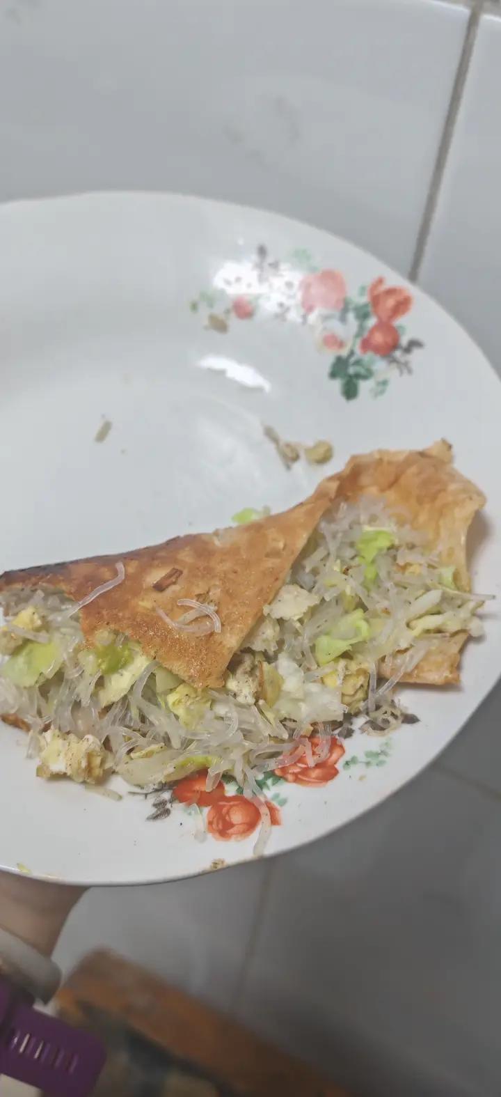 鲁南名吃——滕州菜煎饼 附电饼铛摊煎饼