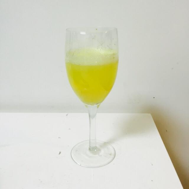 雅观楼yaguan做的菠萝菲士pineapplefizz鸡尾酒