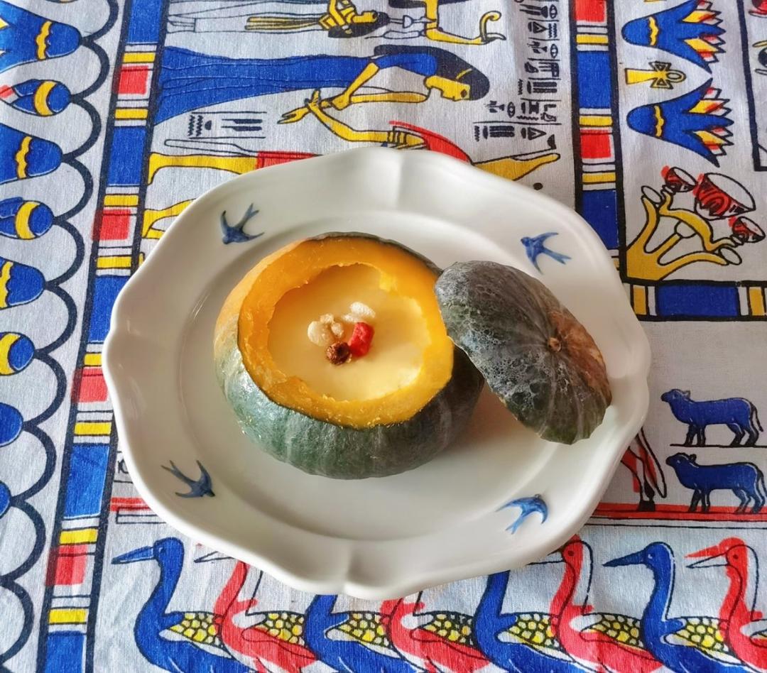 贝贝南瓜蒸蛋（懒人0失败）