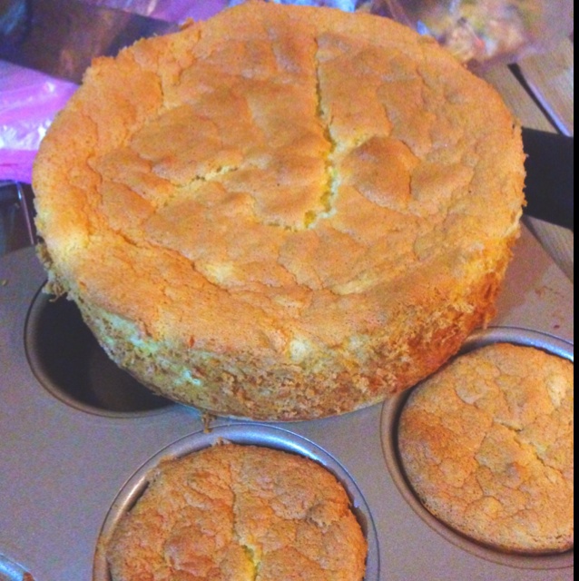 棉花纸杯蛋糕