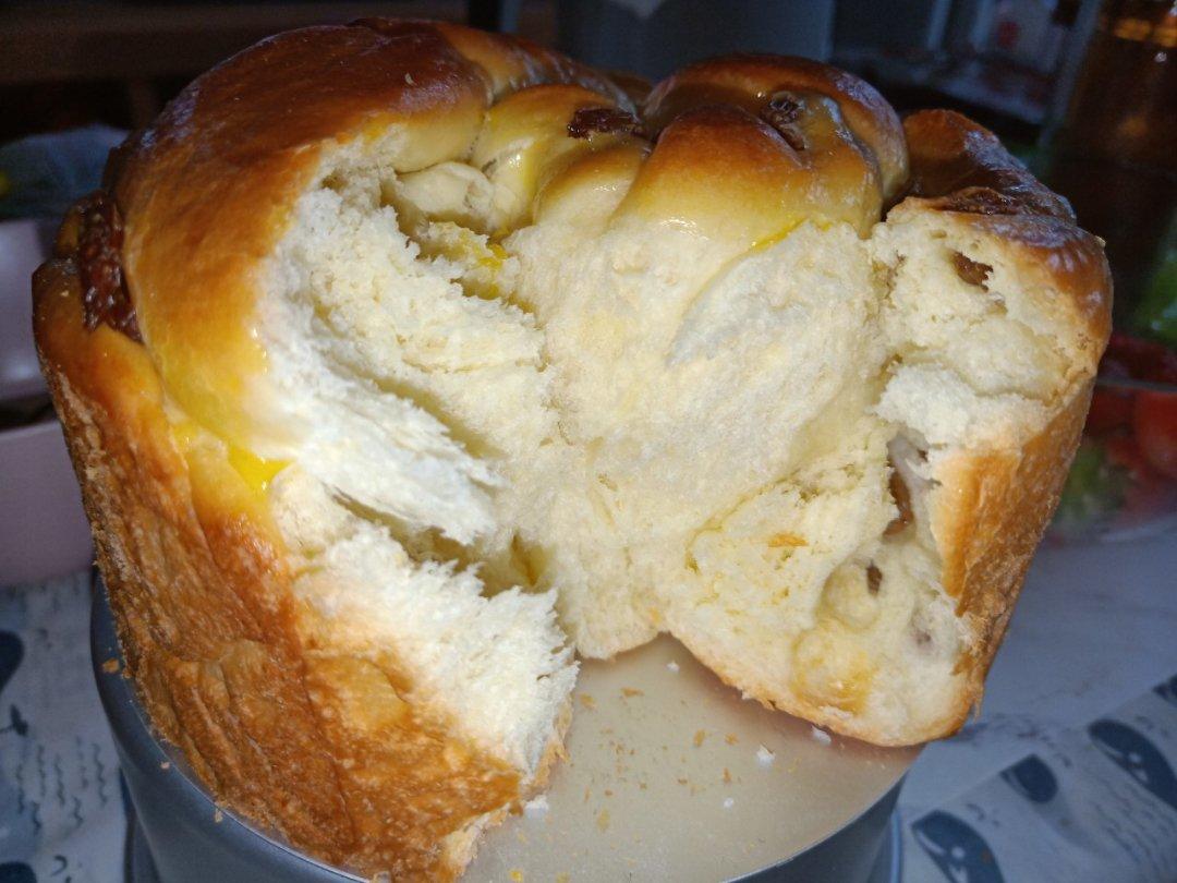 入门级不用揉出膜的手撕紫薯面包无黄油版