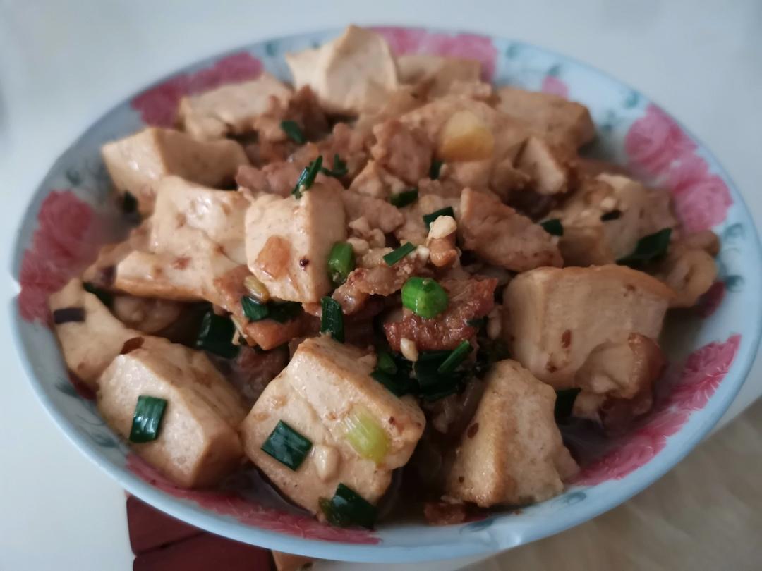 水豆腐炒肉