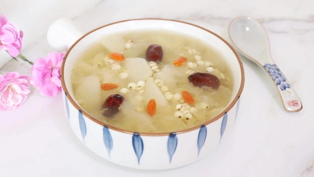 薏米雪梨汤