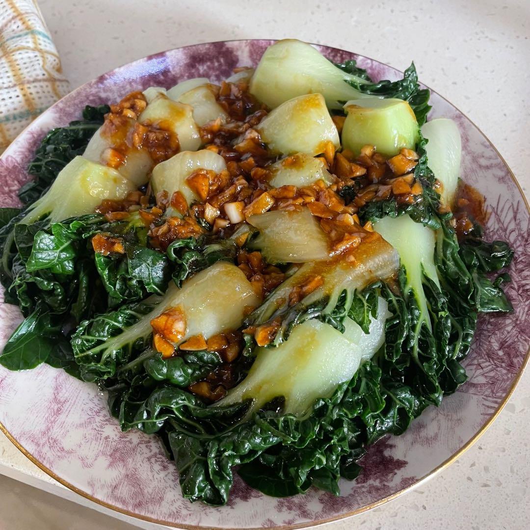 翡翠蒜蓉小白菜