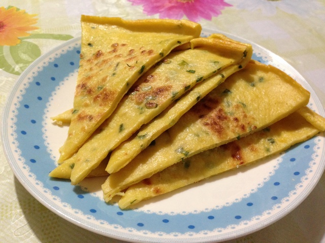 葱香鸡蛋饼
