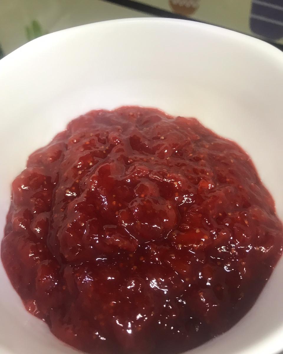 自制无添加草莓酱