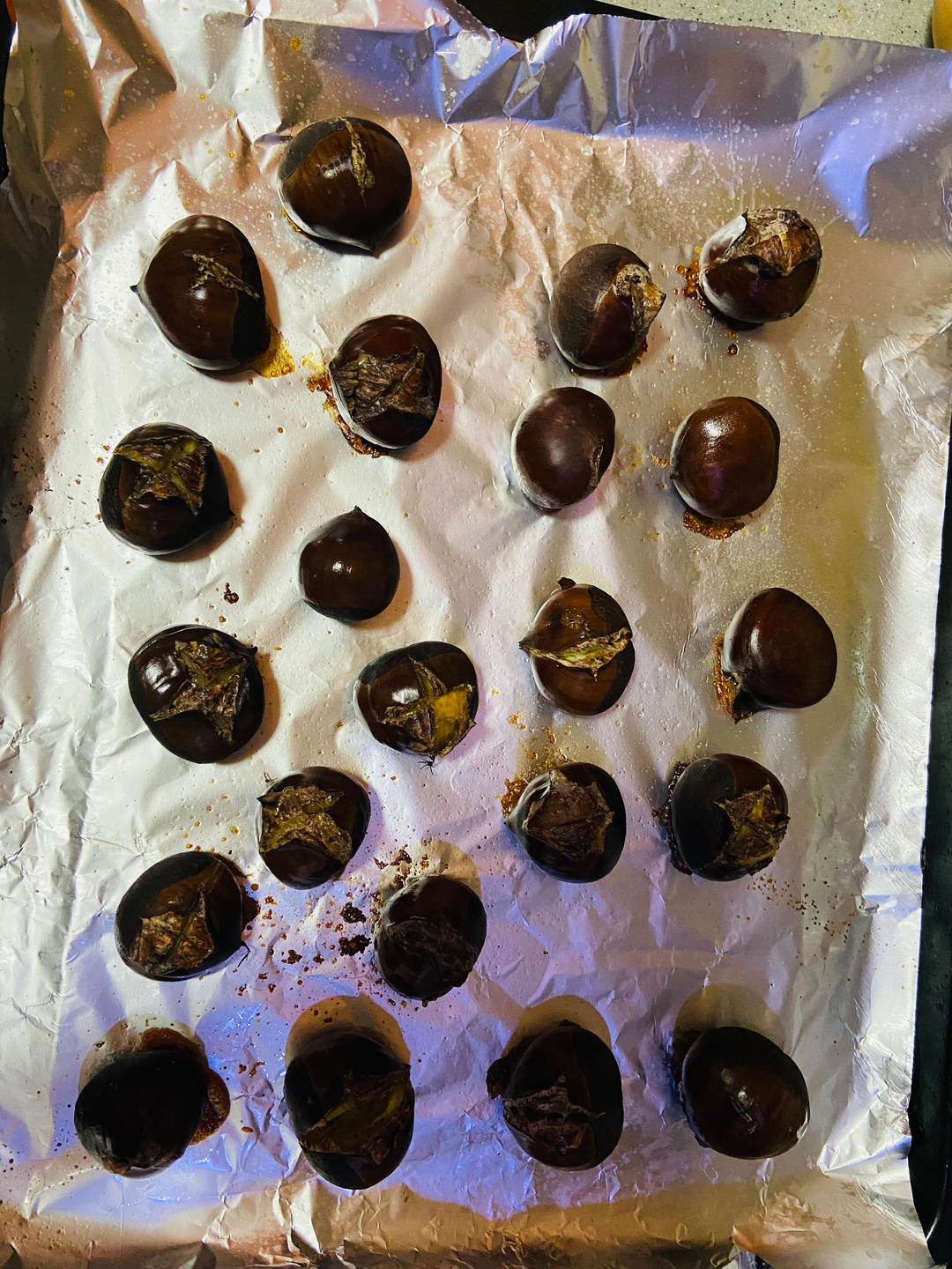 烤箱版栗子