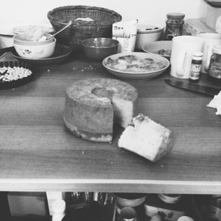 斑斓椰香戚风（17cm中空模）