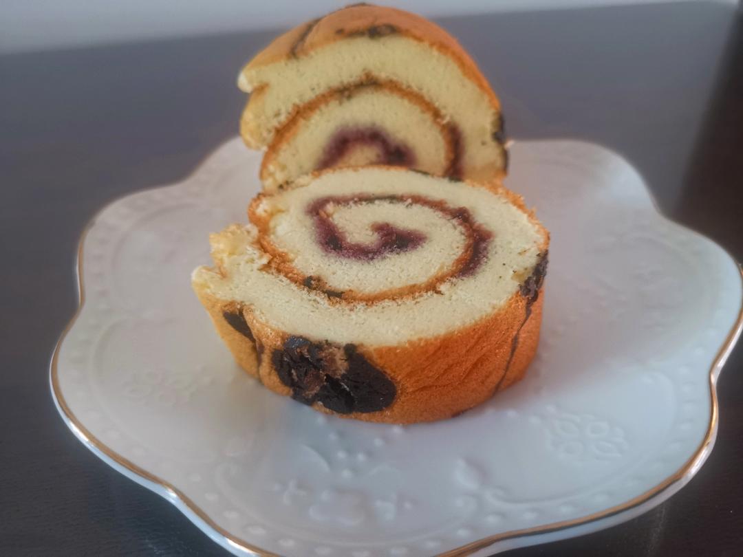 原味蛋糕卷㊙️不掉皮不开裂配方分享