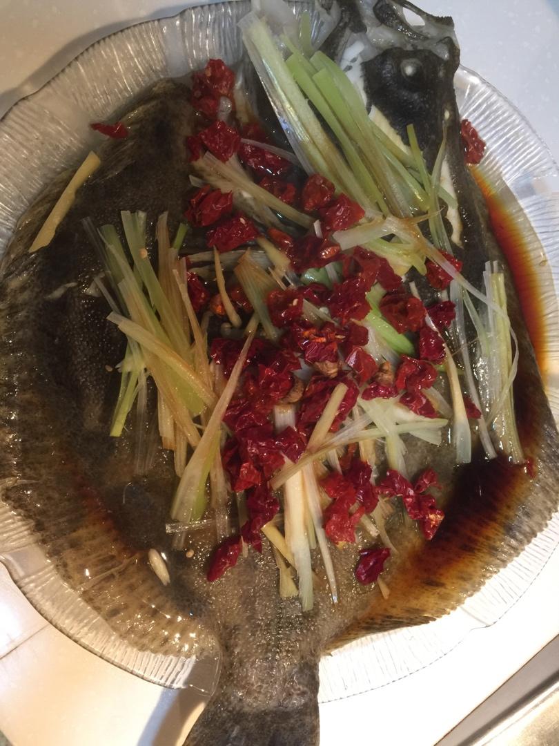 清蒸多宝鱼