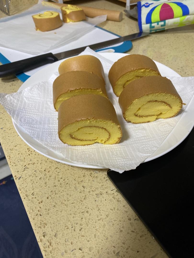 原味蛋糕卷(后蛋法)