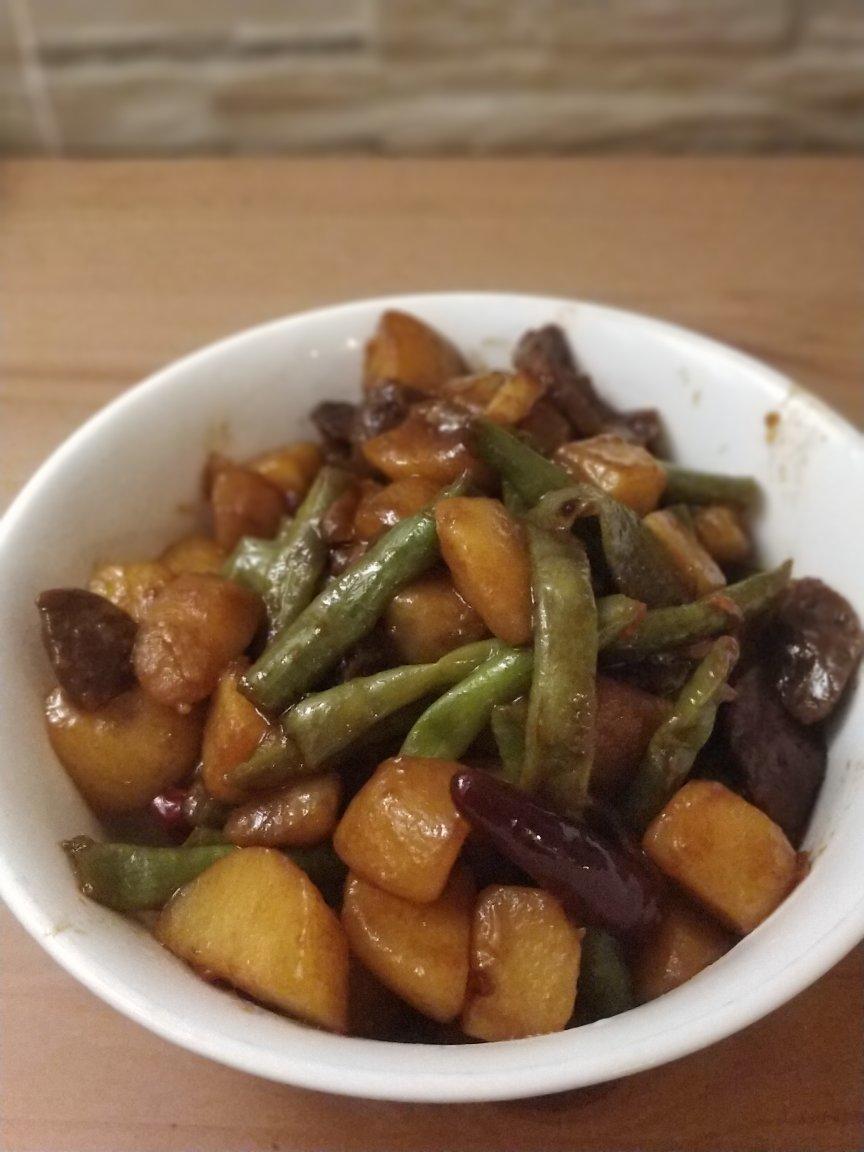四季豆遇上土豆～