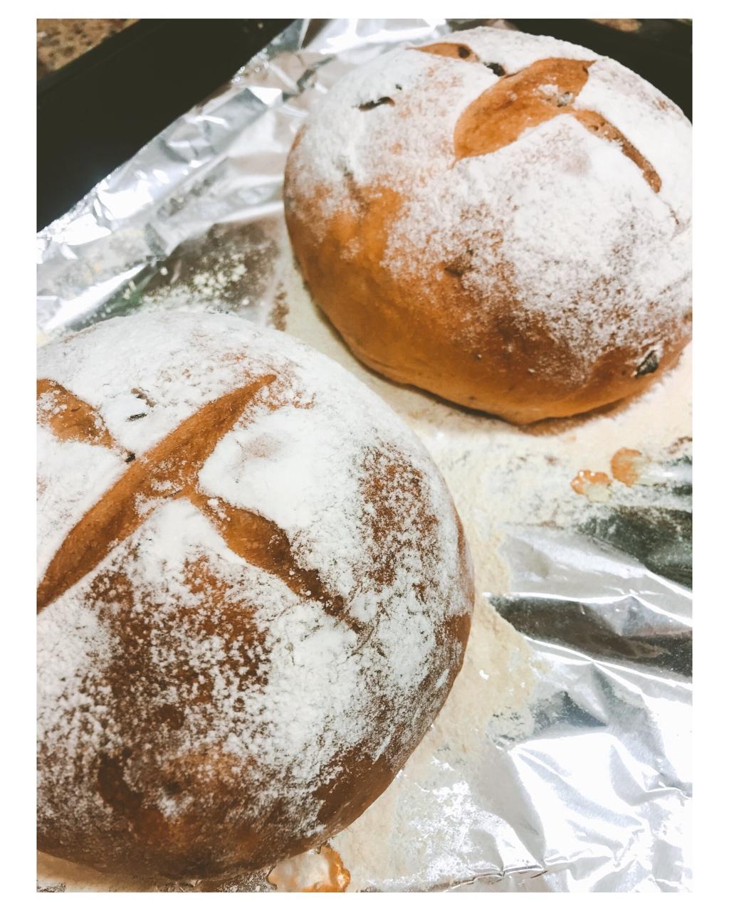 黑麦蔓越莓软欧包