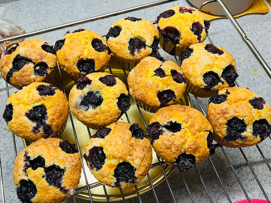 蓝莓奶油芝士玛芬