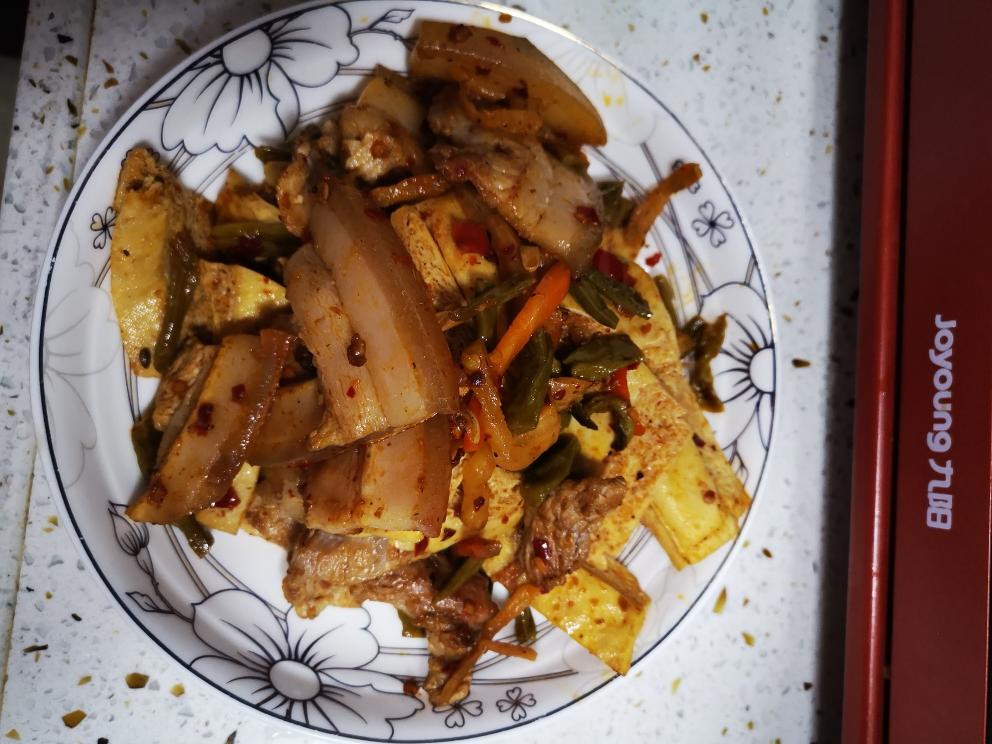 快手豆干五花肉