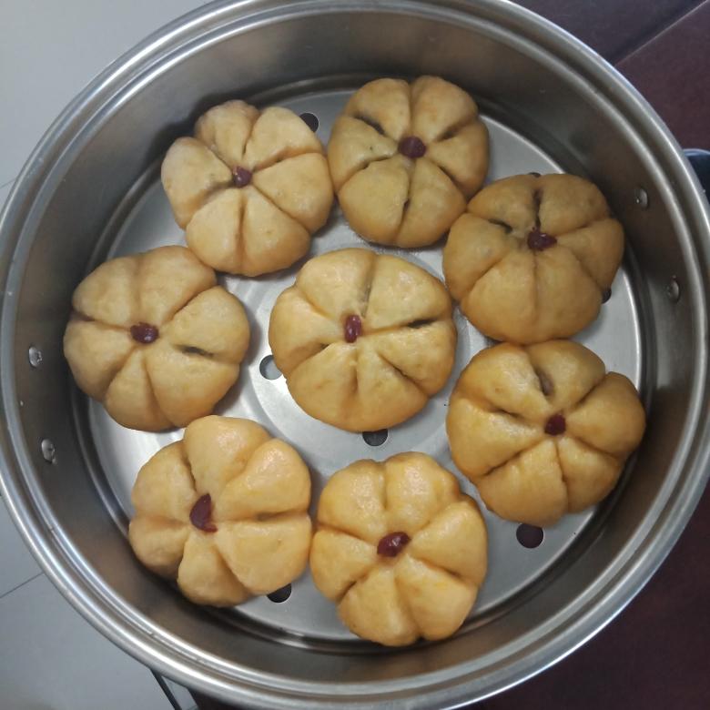 豆沙味的南瓜包