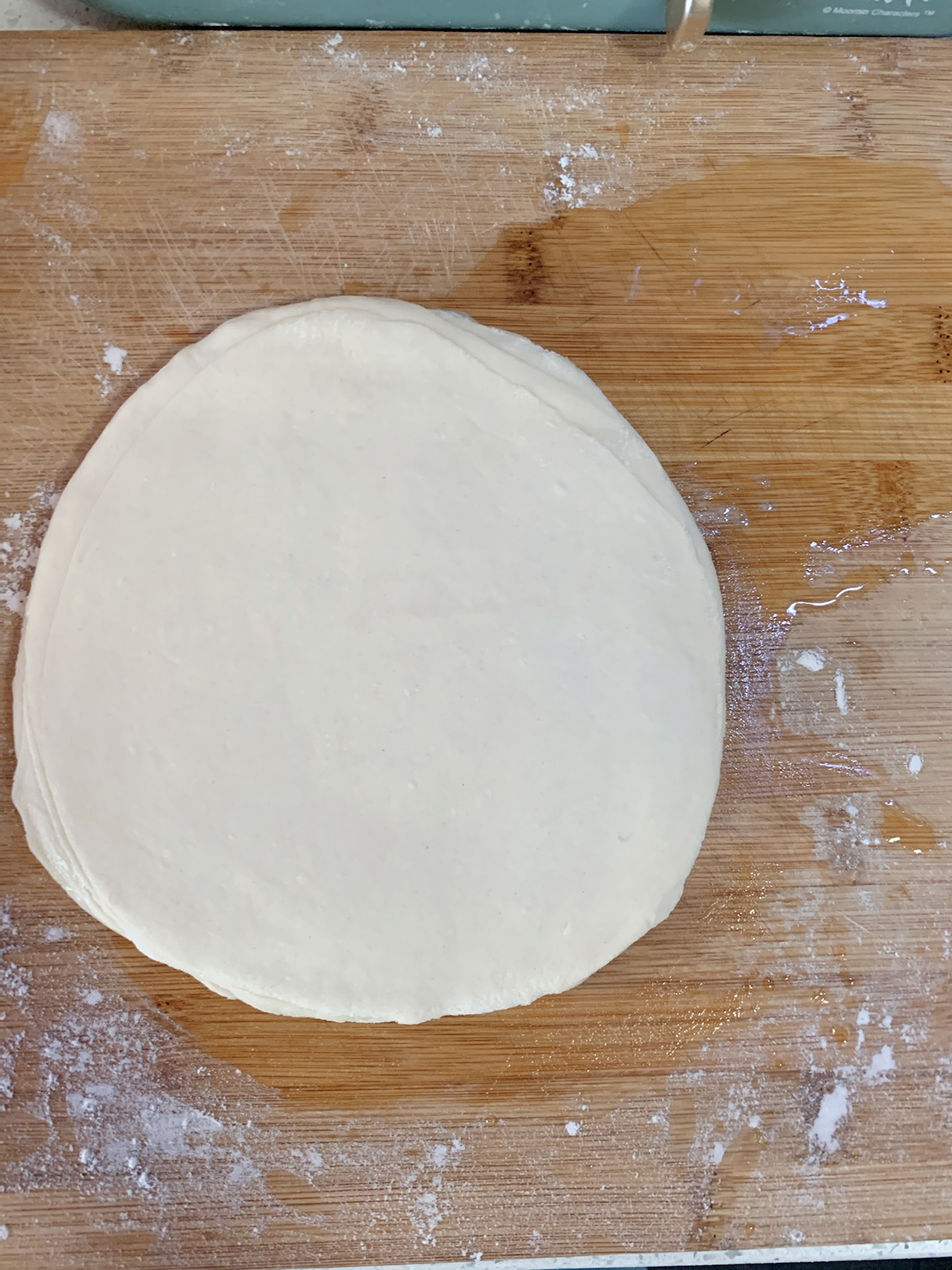 烤鸭卷饼（春饼皮）的做法 步骤6