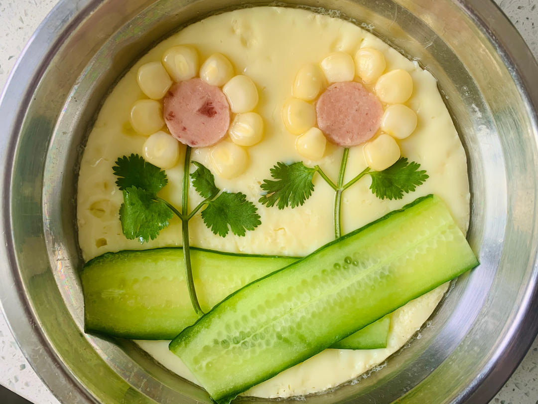 🌻向日葵水蒸蛋