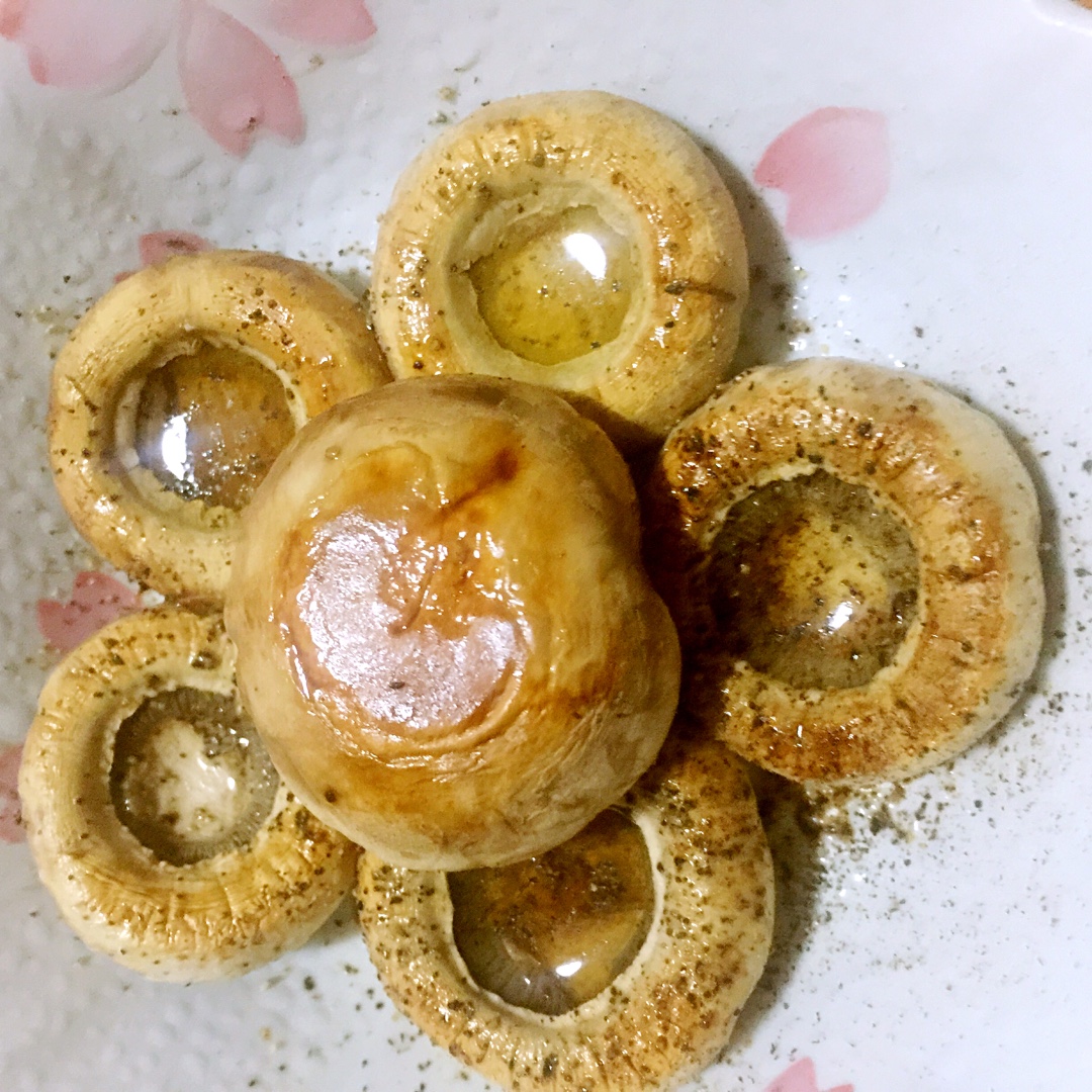 保留最原始鲜味儿的煎口蘑