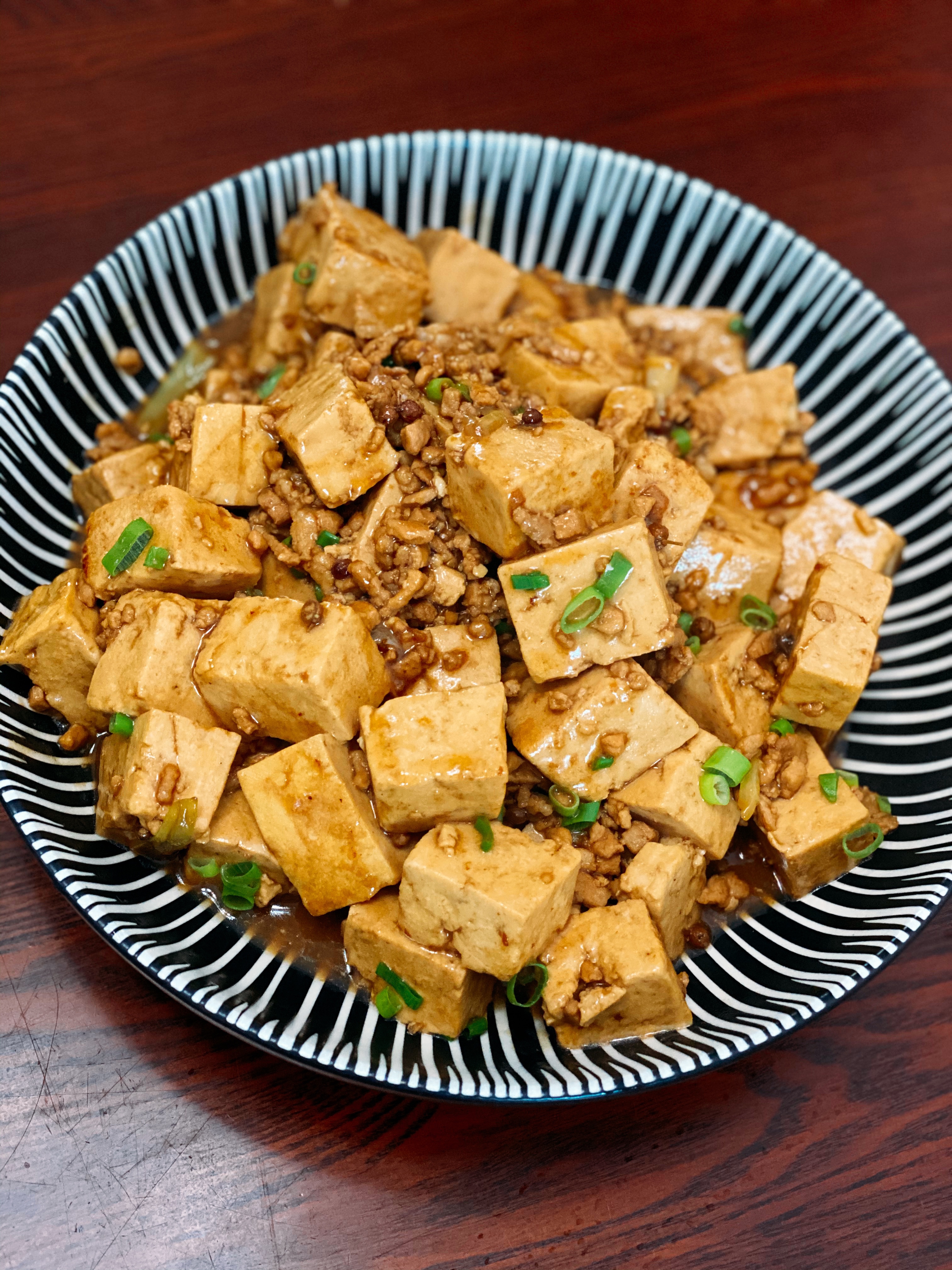 简单易做好吃的肉沫豆腐不辣版的做法