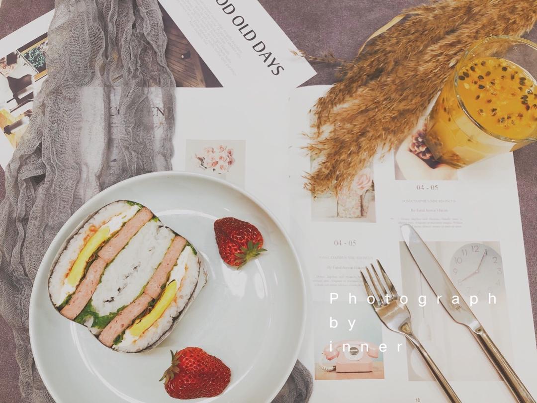 高颜值海苔饭团