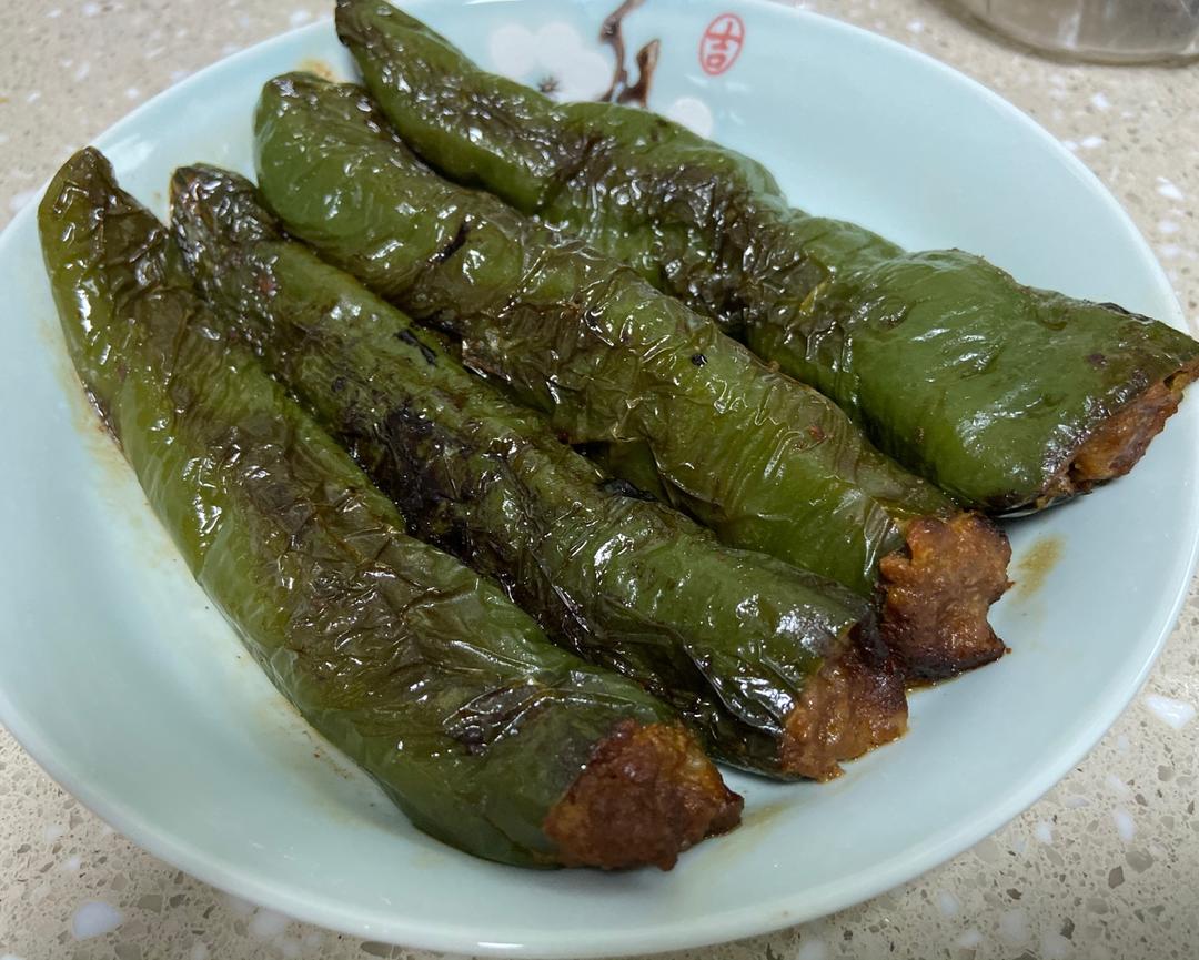 下饭菜肴--青椒酿肉